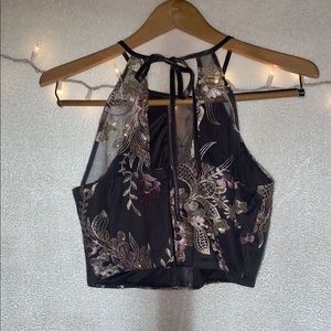 2 piece prom dress size 1/2